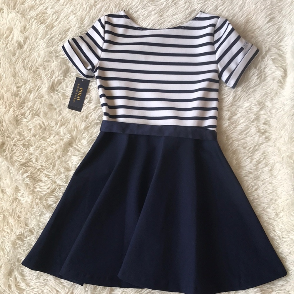 Polo Ralph Lauren size M (8-10) dress. New w/tag